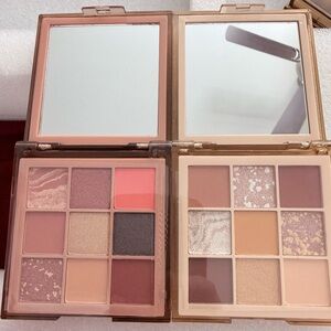 Elegant Nude and Pink Eyeshadow Palette